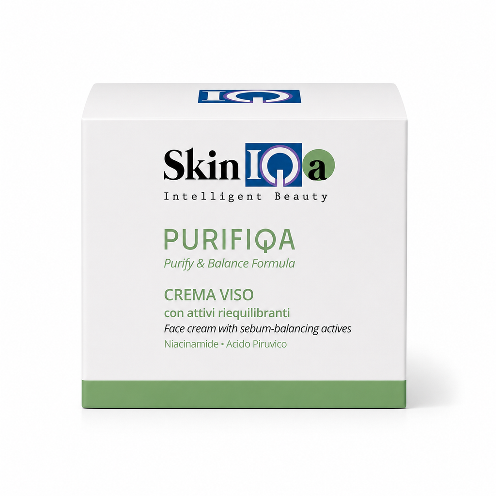 PURIFIQA Crema viso con attivi riequilibranti
