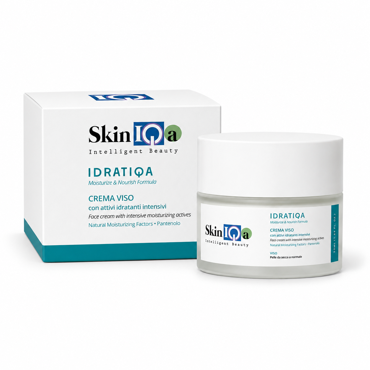 IDRATIQA Crema viso con attivi idratanti intensivi