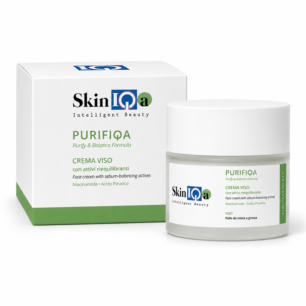 PURIFIQA Crema viso con attivi riequilibranti
