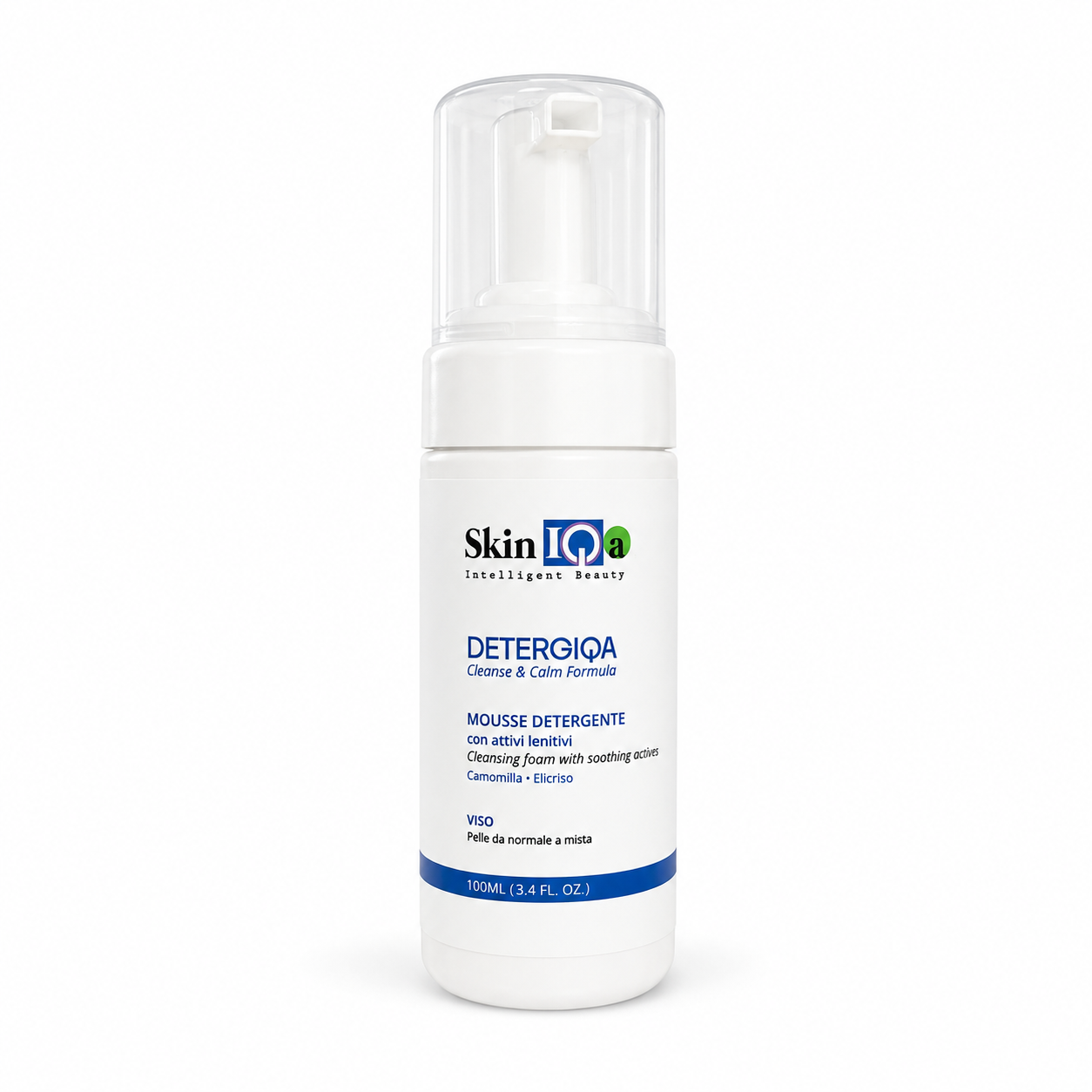 DETERGIQA Mousse detergente con attivi lenitivi